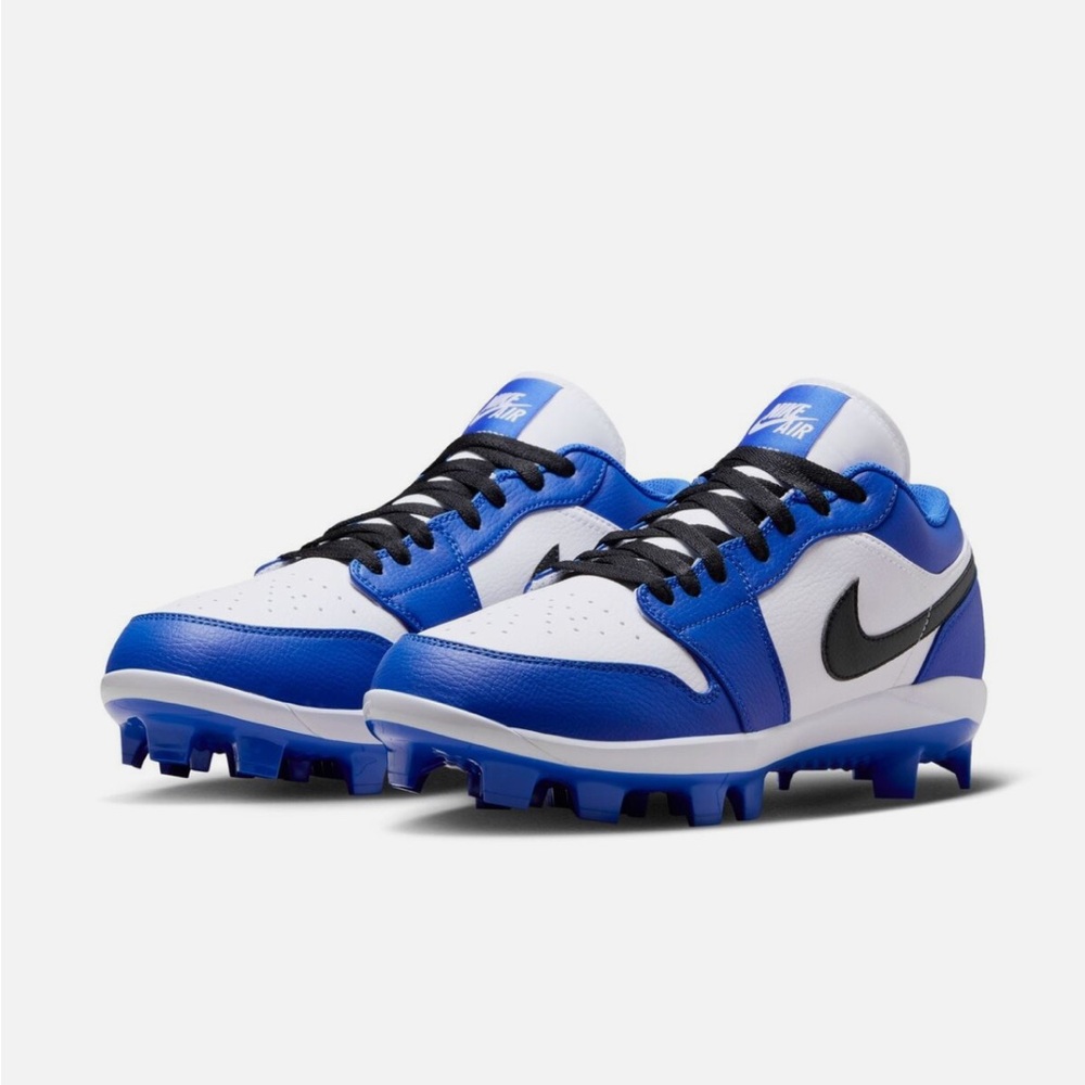 Nike Air Jordan 1 Retro MCS Low Game Royal Blue White baseball cleats sz 11 Men